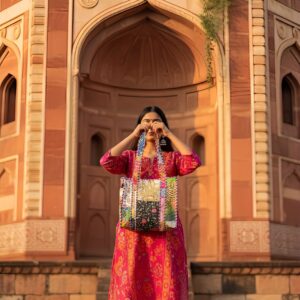 12 inch Patchwork tote bag