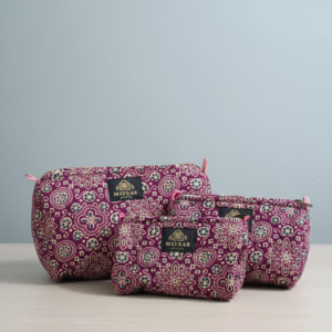 Ajrakanta Travel Pouch Set